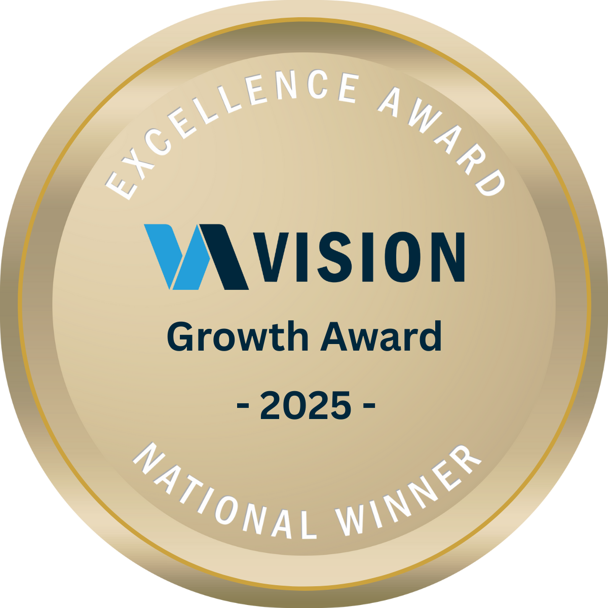 Vision Excellence Award — Growth Award National Winner 2025